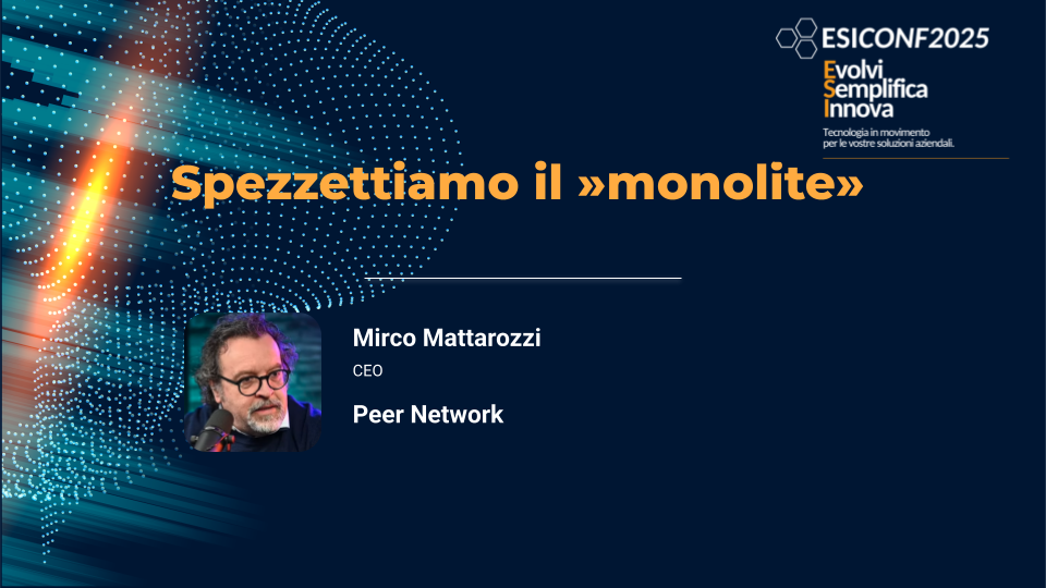 Il sovraccarico di APP un problema le applicazioni composable una Soluzione per evitare Frammentazione e Inefficienza (titolo con forme geometriche per dare l'idea di componibilità)